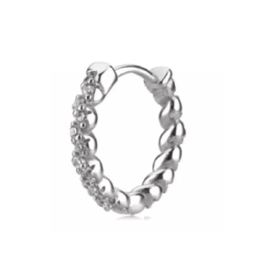 BL Braid Hoop (Gold & Silver)