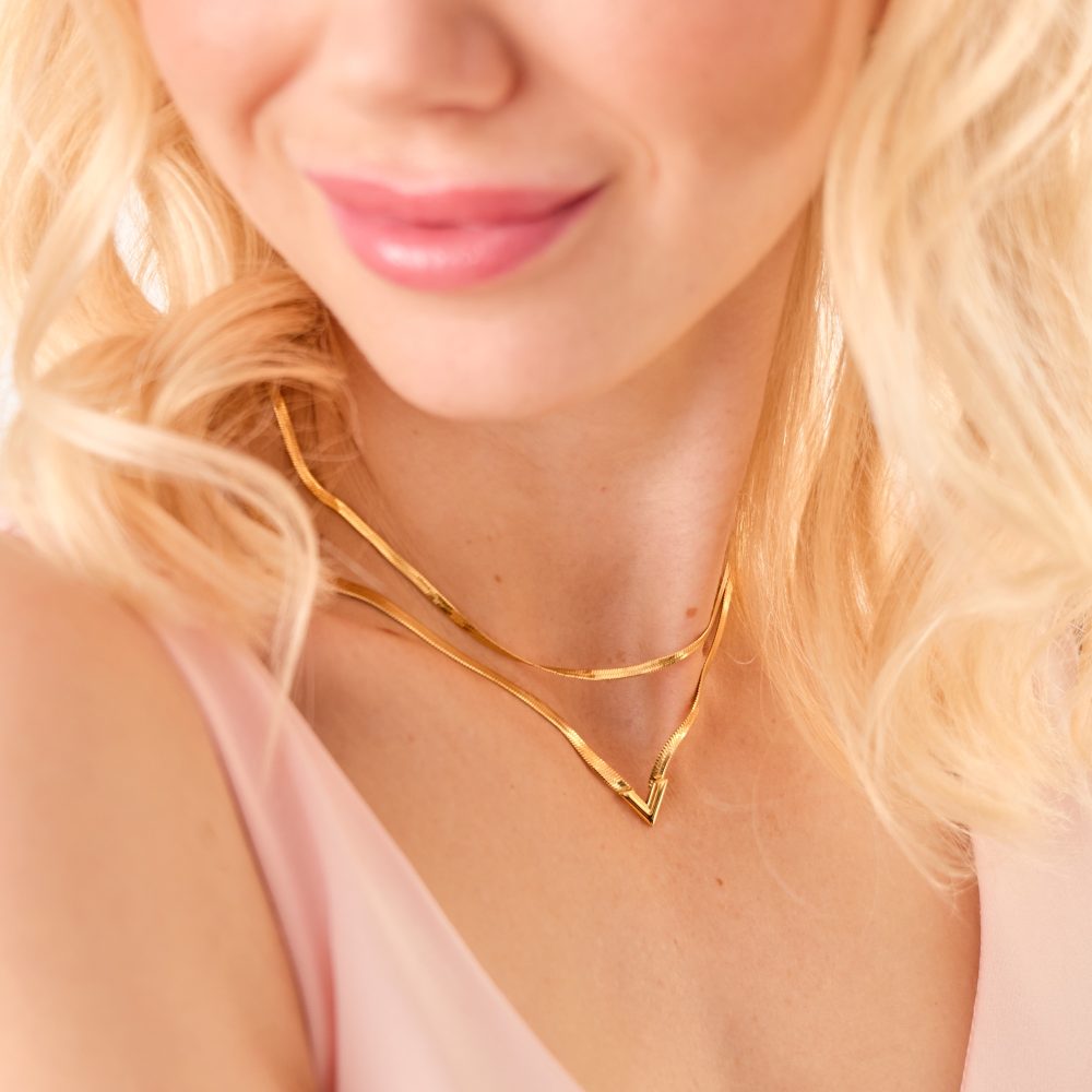 Kate Necklace (Gold & Silver) - Image 2