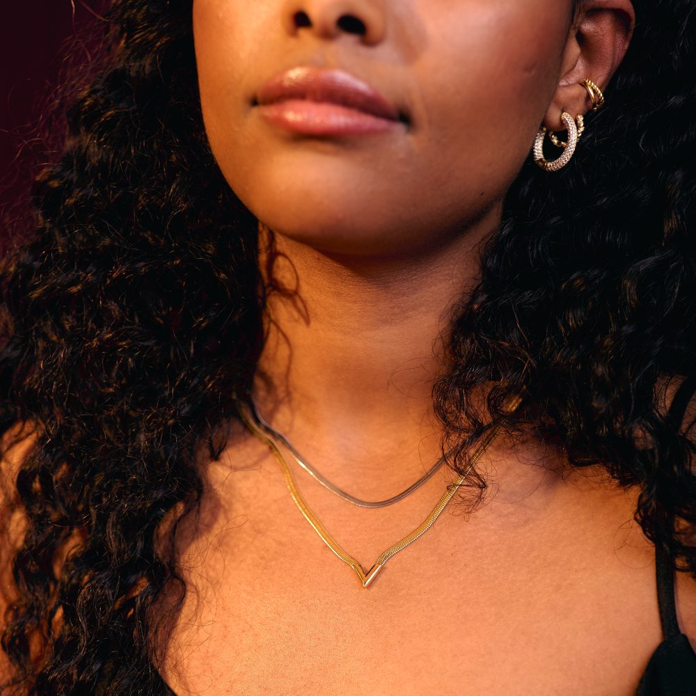 Kate Necklace (Gold & Silver) - Image 3