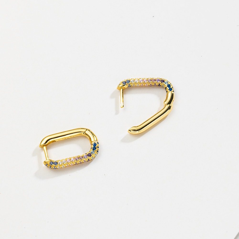 Fantasia Hoops (Gold & Silver) - Pair - Image 4