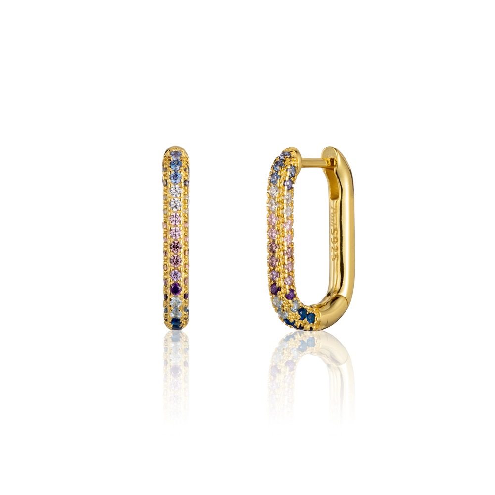 Fantasia Hoops (Gold & Silver) - Pair - Image 5