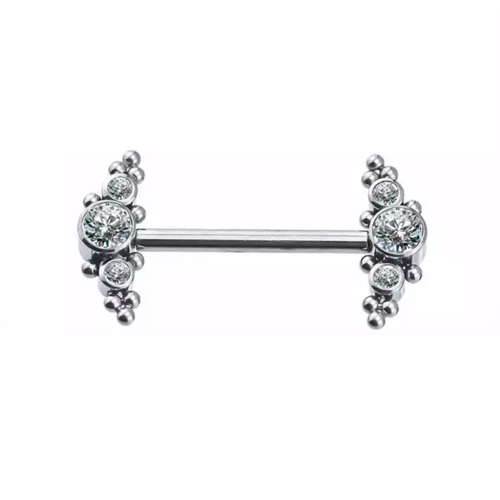 Silver nipple rings deals